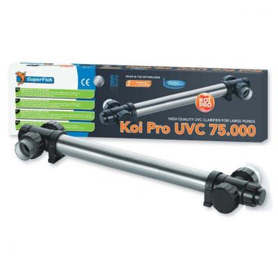 UVC 75 Watt  Koi Pro Professional >>> Edelstahl <<<